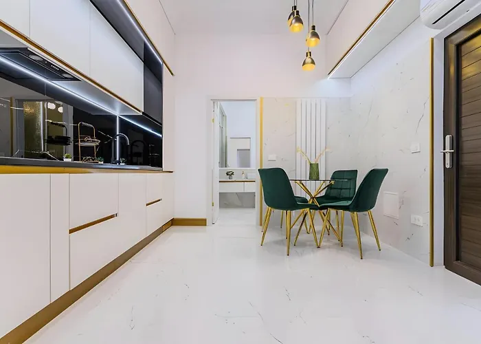 公寓 Golden Greens - Luxury Design & Self Check-in