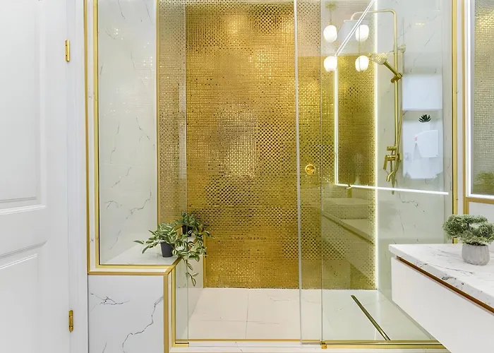 公寓 Golden Greens - Luxury Design & Self Check-in *